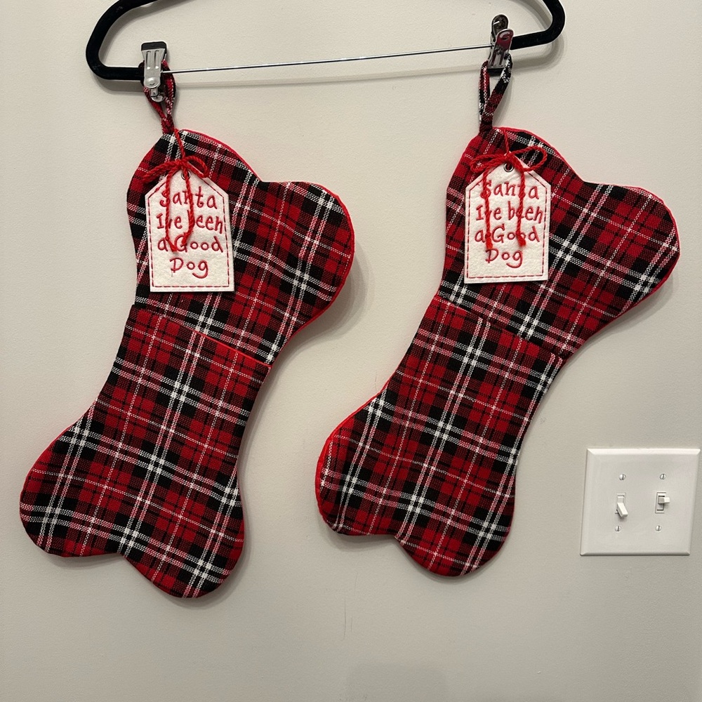Pier1 Bone Shaped Dog Stocking - Picture 2 of 6